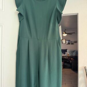 Calvin Klein Emerald Green Jumpsuit